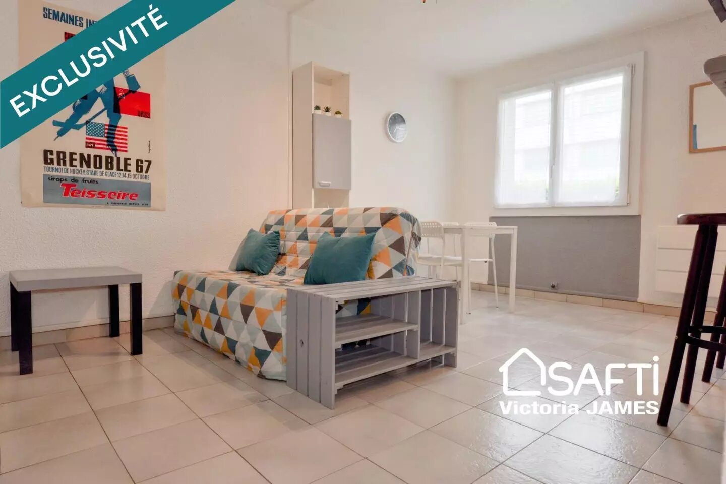 Appartement à vendre, 39m², Grenoble
