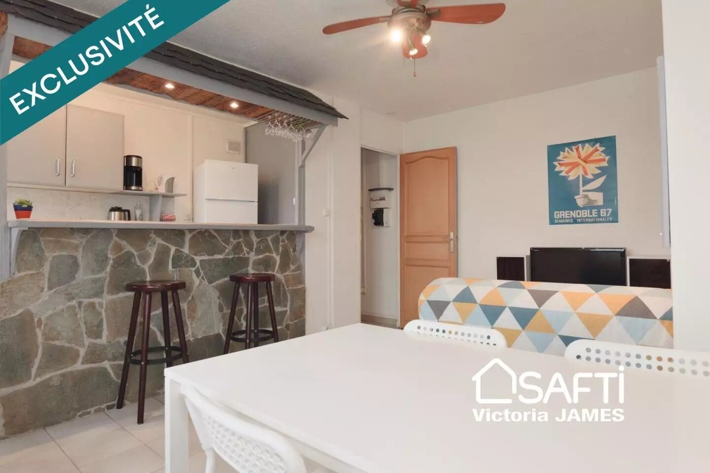 Appartement à vendre, 39m², Grenoble