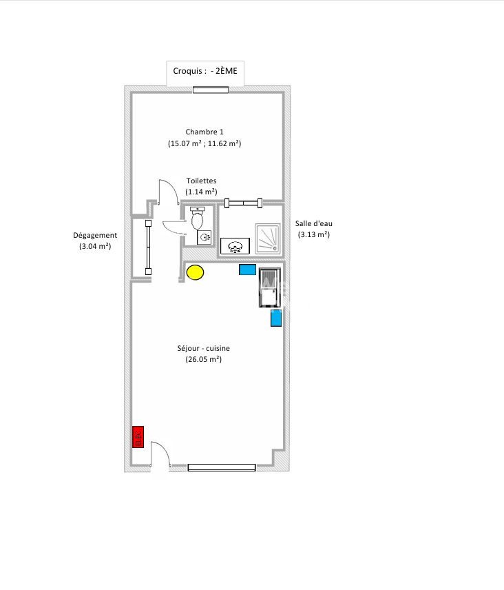 Appartement à vendre, 45m², Berck