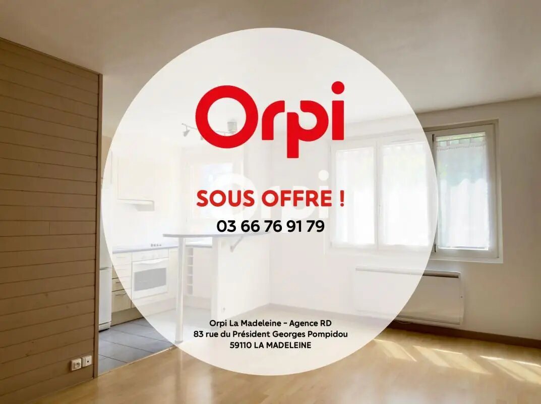 Appartement à vendre, 51m², La Madeleine