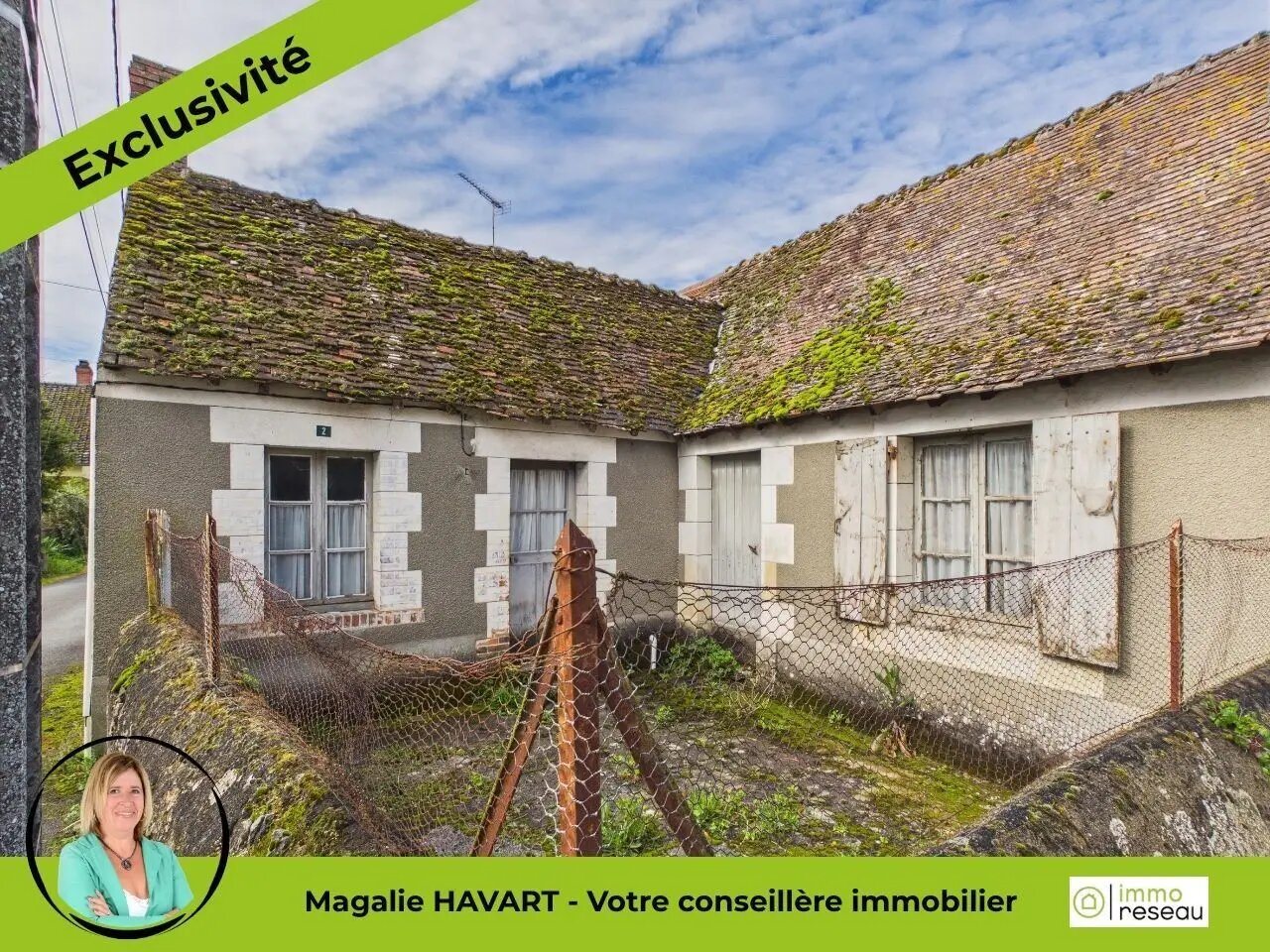 Maison à vendre, 51m², Prissac