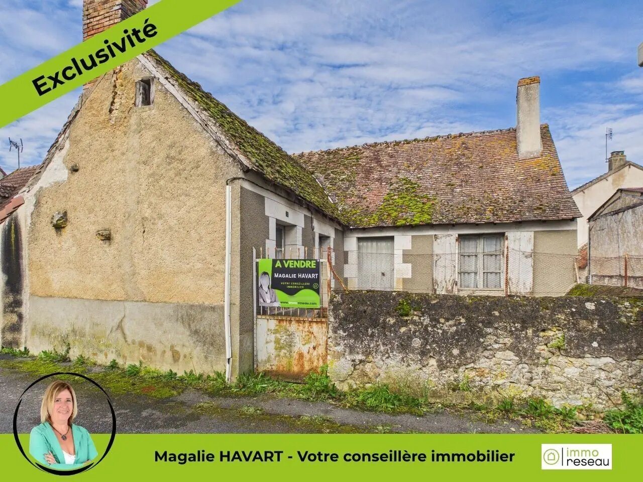 Maison à vendre, 51m², Prissac