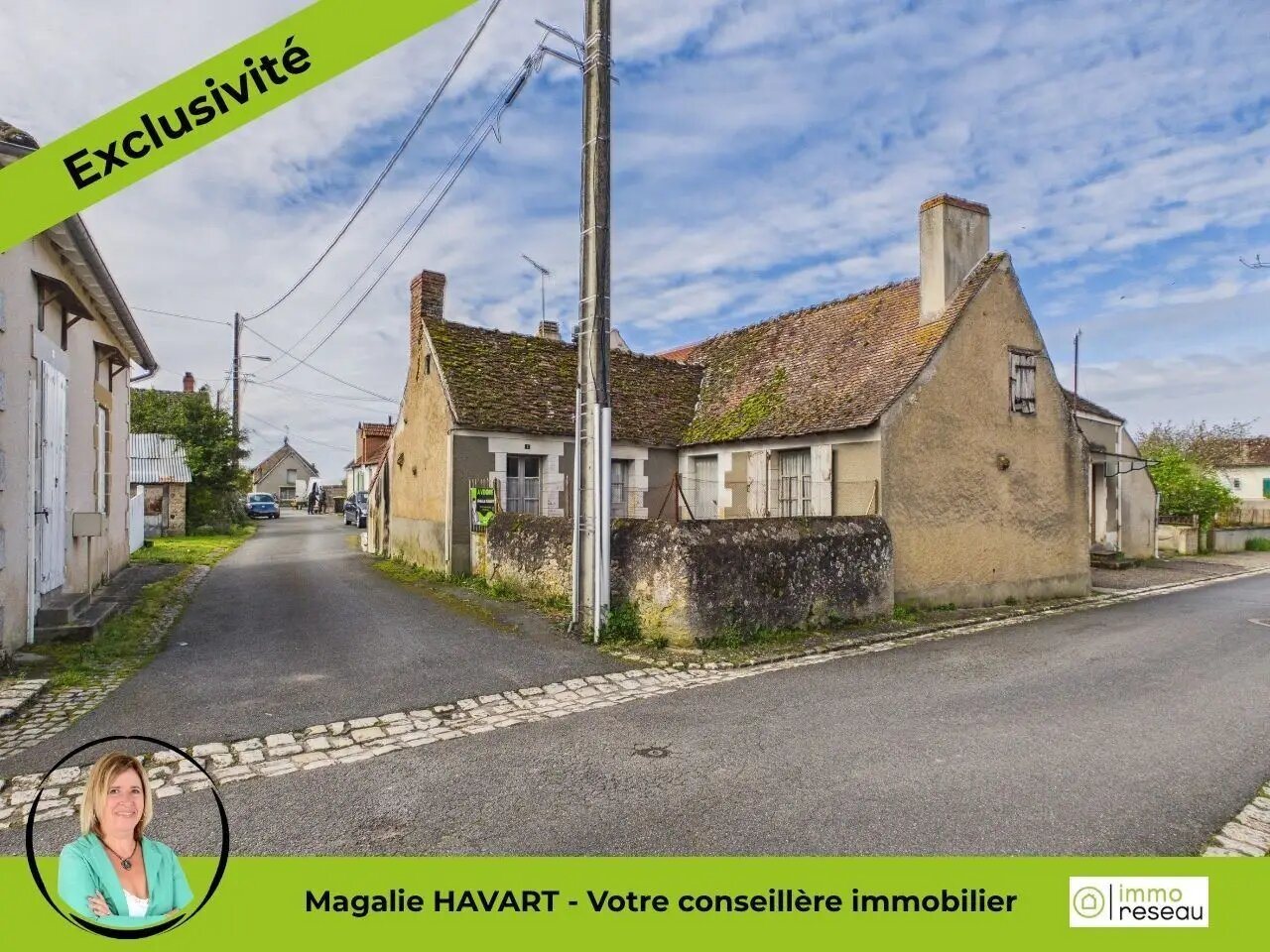 Maison à vendre, 51m², Prissac
