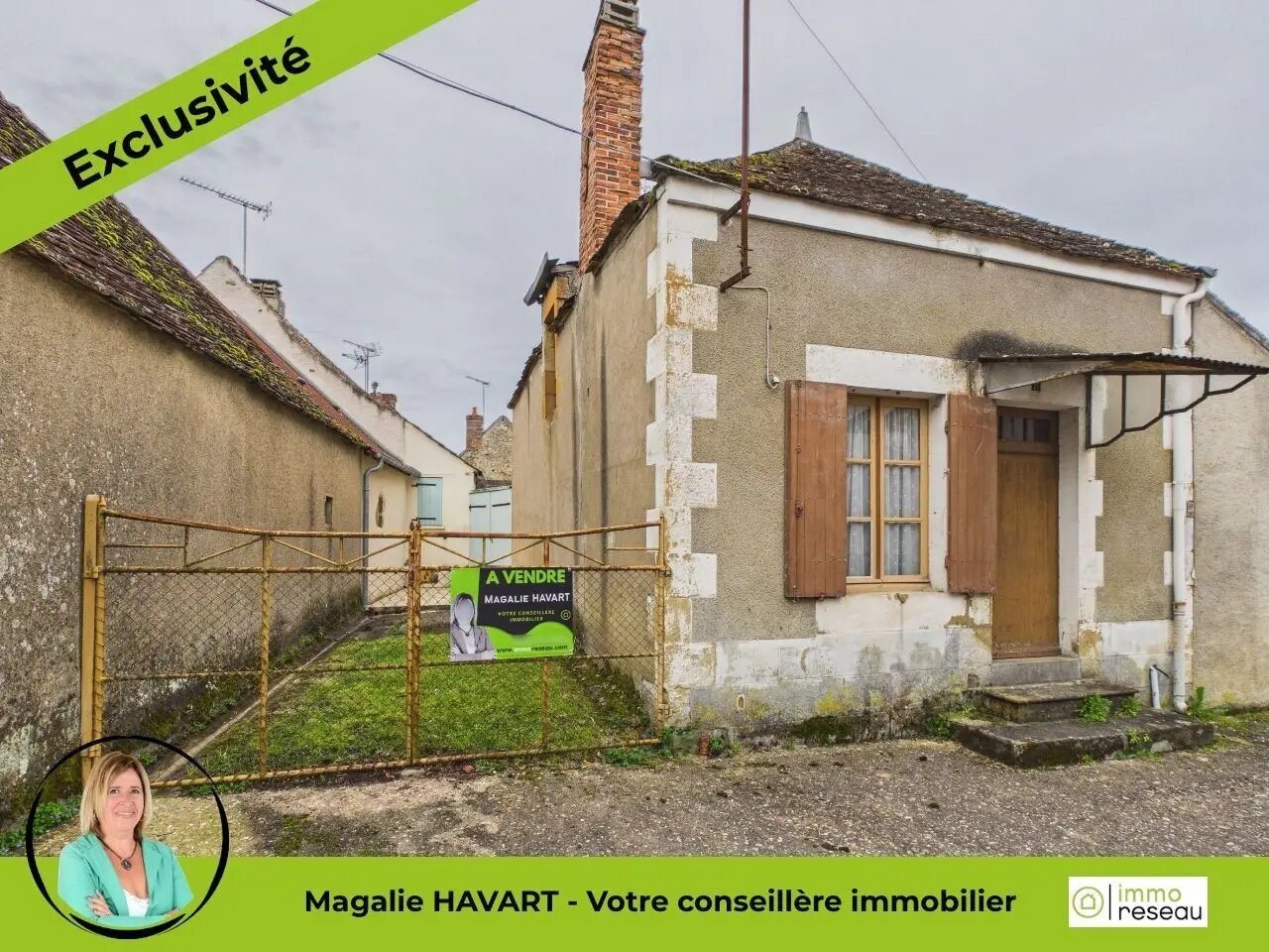 Maison à vendre, 34m², Prissac