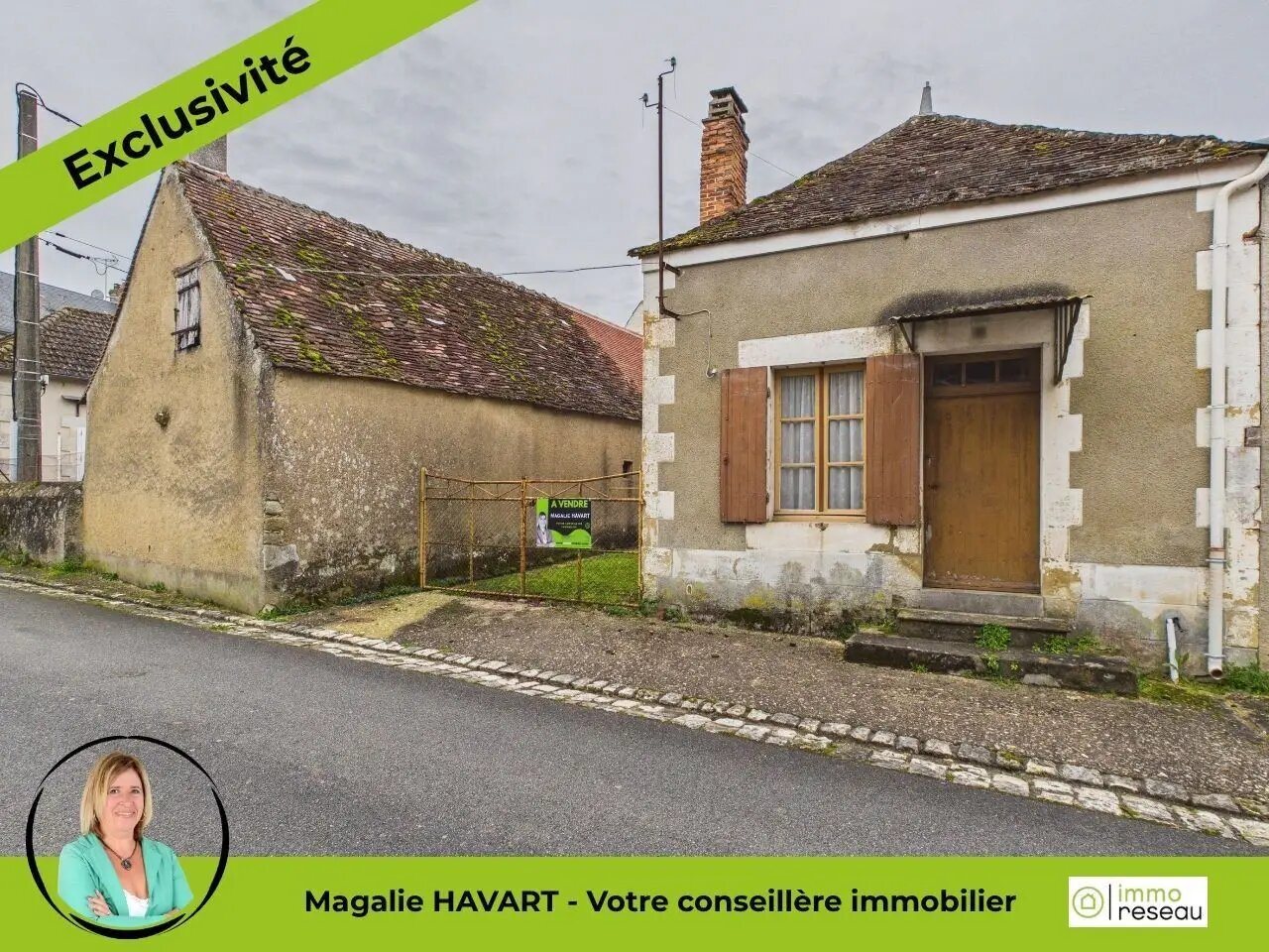 Maison à vendre, 34m², Prissac