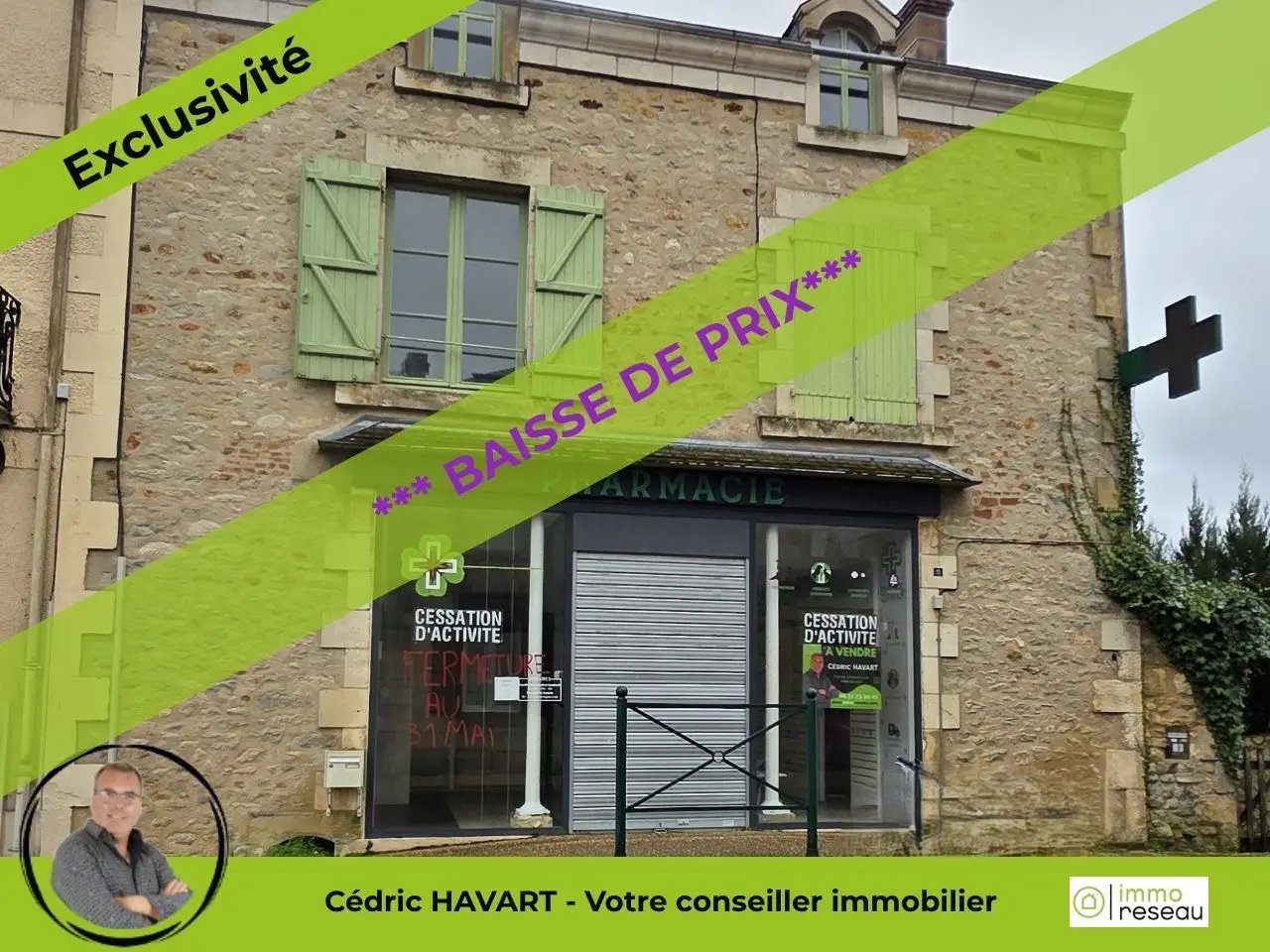 Maison à vendre, 186m², Prissac