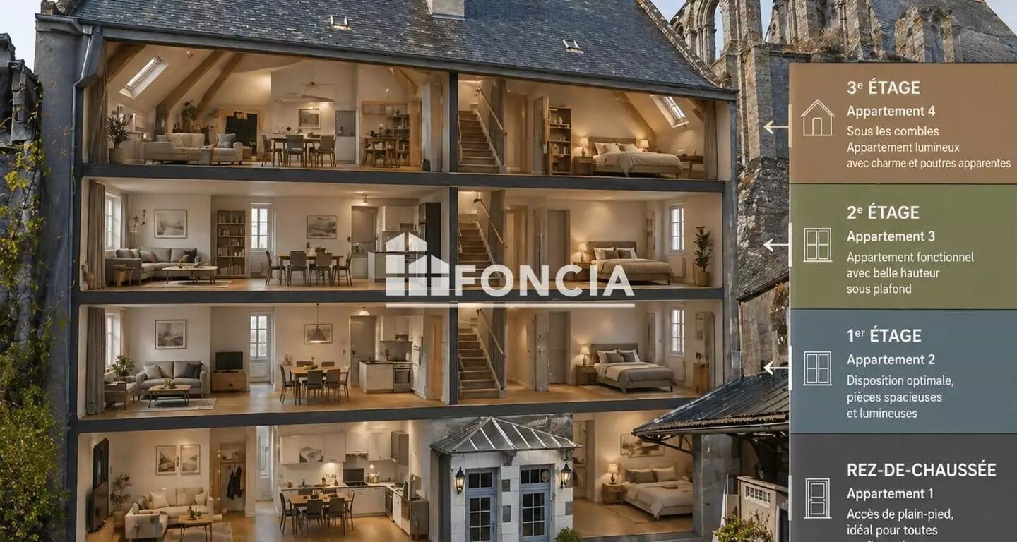 Maison à vendre, 179m², Cormery