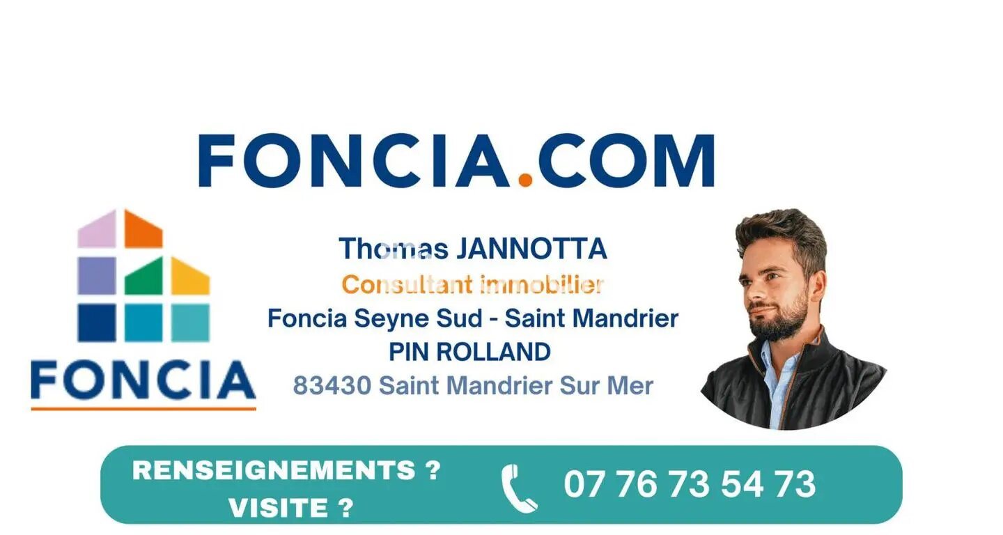 Appartement à vendre, 44m², Saint-Mandrier-sur-Mer