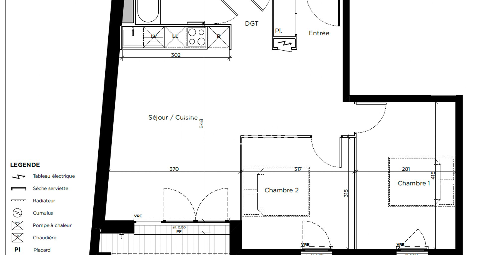 Appartement à vendre, 60m², Toulouse