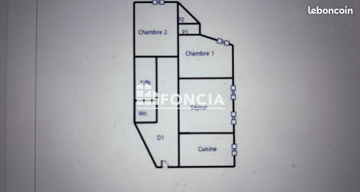 Appartement à vendre, 2m², Saint-Etienne