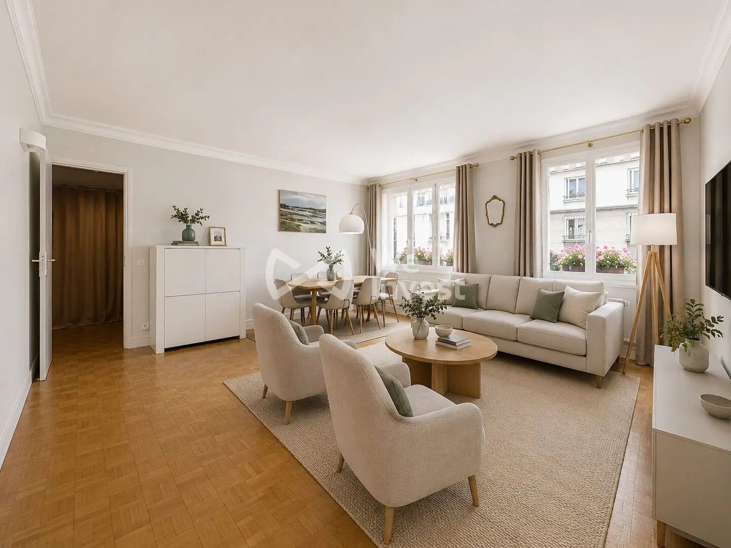 Appartement à vendre, 91m², Boulogne-Billancourt