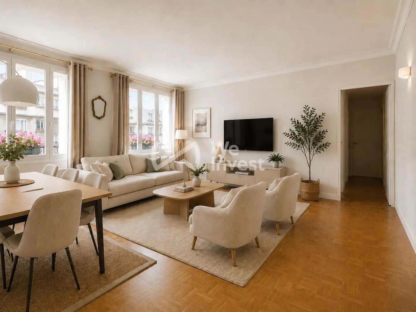Appartement à vendre, 91m², Boulogne-Billancourt