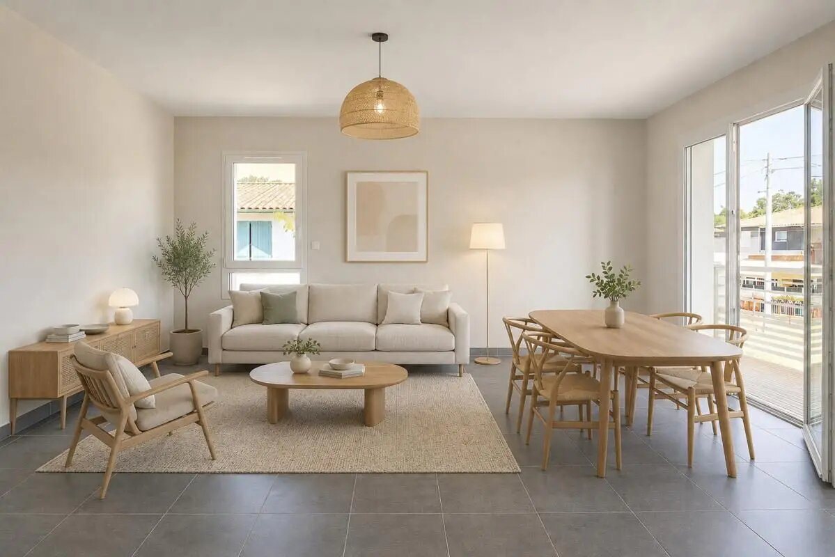 Appartement à vendre, 62m², Lanton