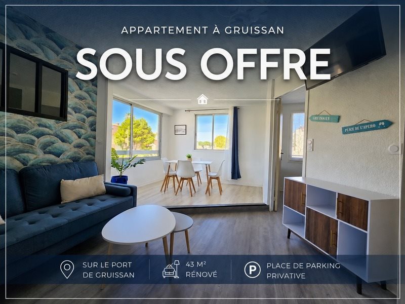 Appartement à vendre, 43m², Gruissan