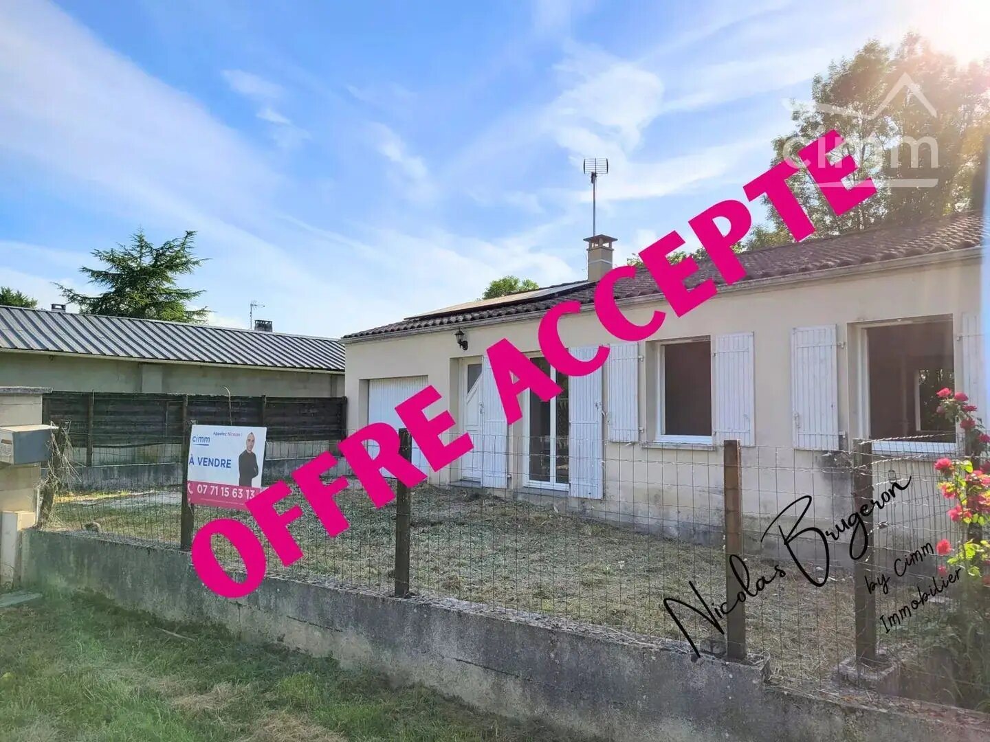 Maison à vendre, 77m², Mirambeau
