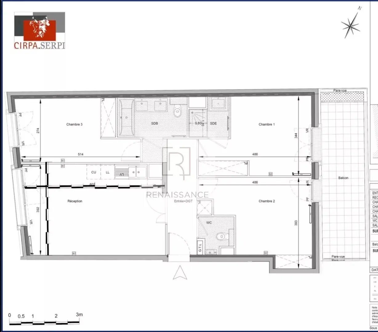 Appartement à vendre, 87m², Levallois-Perret