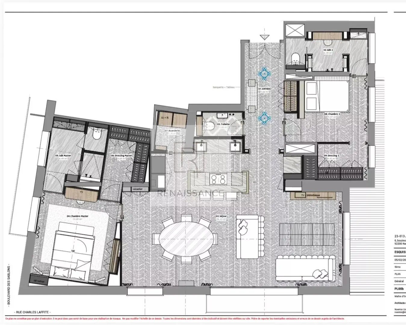 Appartement à vendre, 120m², Neuilly-sur-Seine