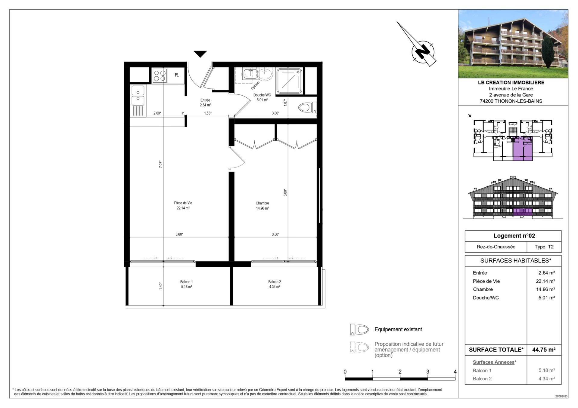 Appartement à vendre, 44m², Saint-Jean-d'Aulps