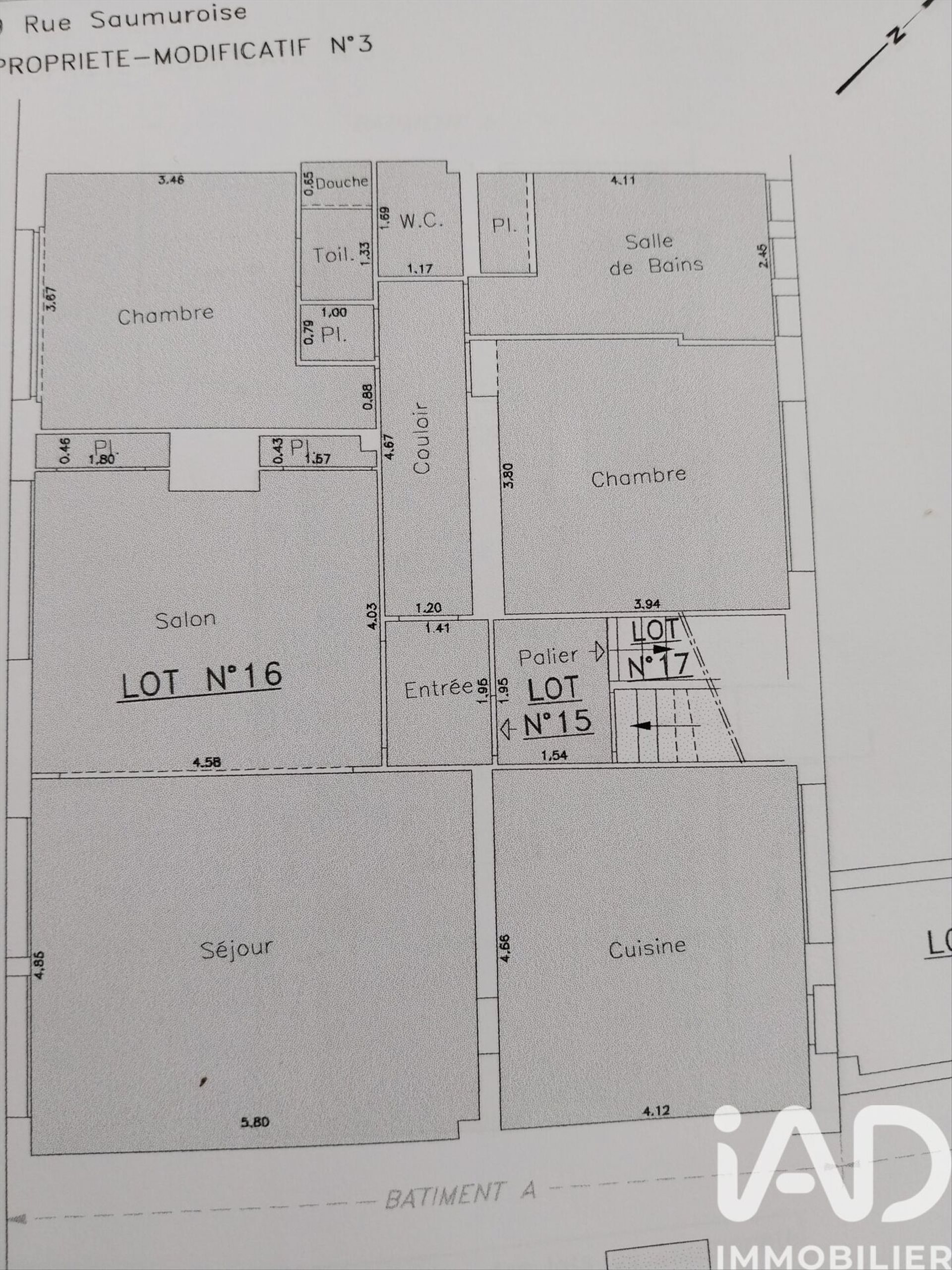 Appartement à vendre, 118m², Angers