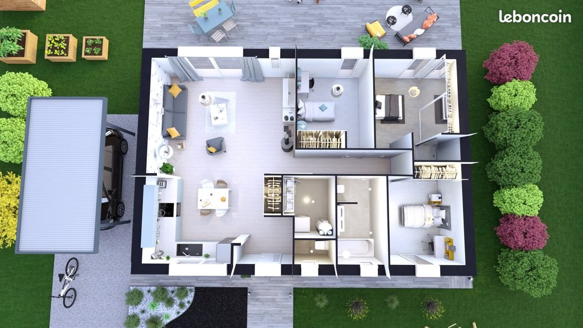 Maison à vendre, 90m², La Tour-du-Pin