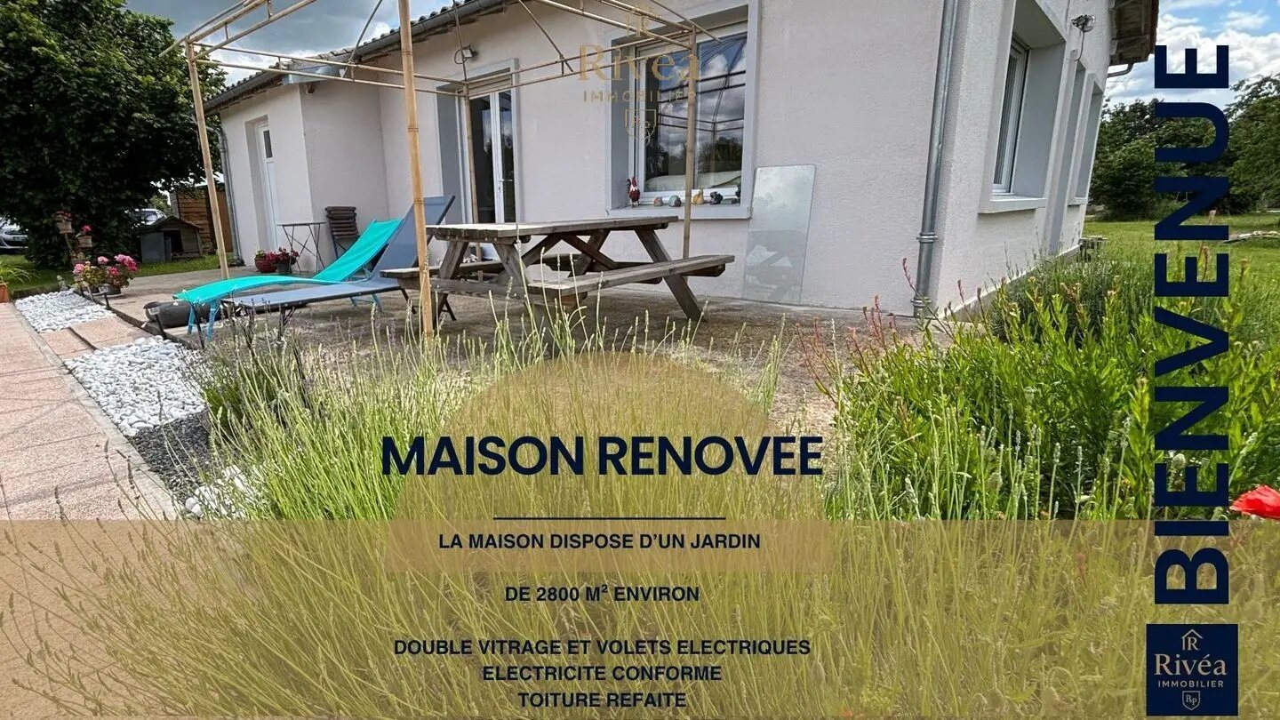 Maison à vendre, 65m², Chamadelle