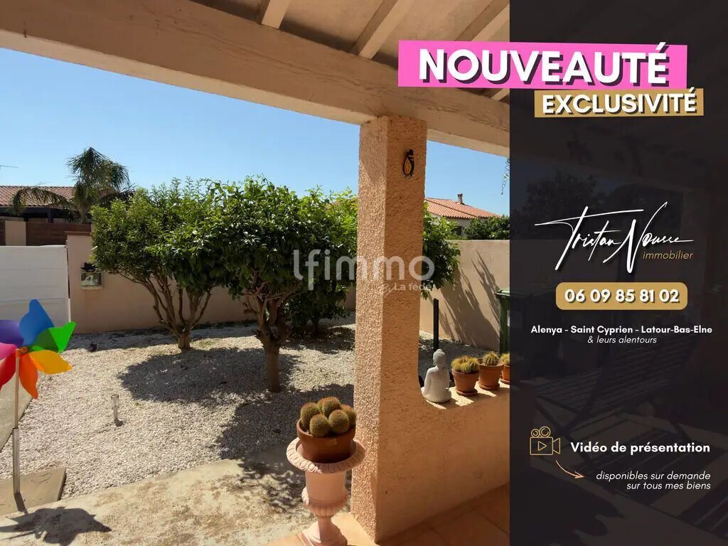 Maison à vendre, 65m², Saint-Laurent-de-la-Salanque