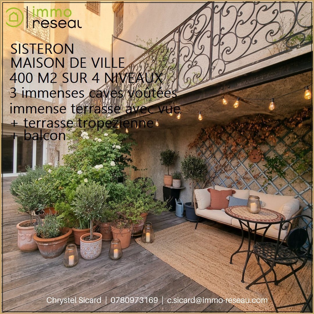 Maison à vendre, 400m², Sisteron