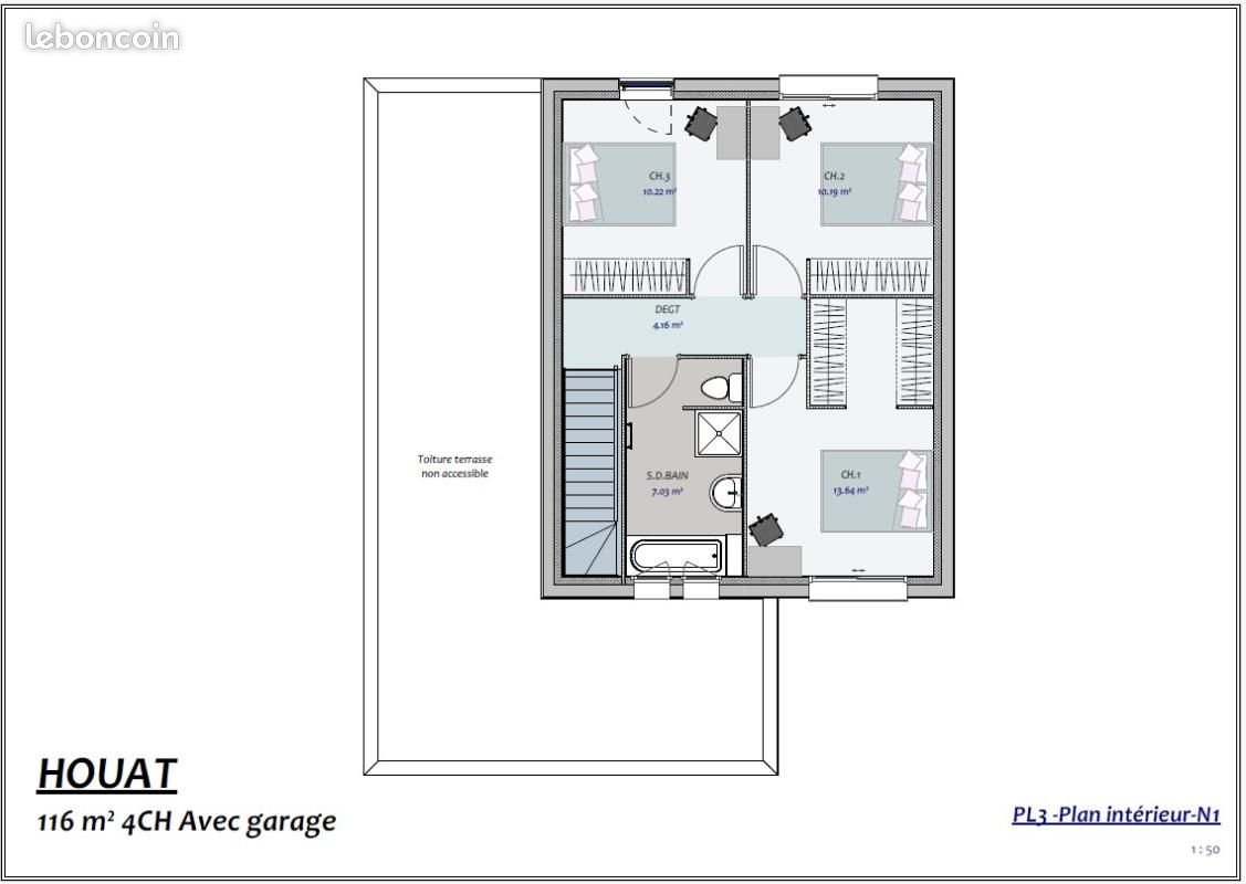 Maison à vendre, 116m², Pluvigner