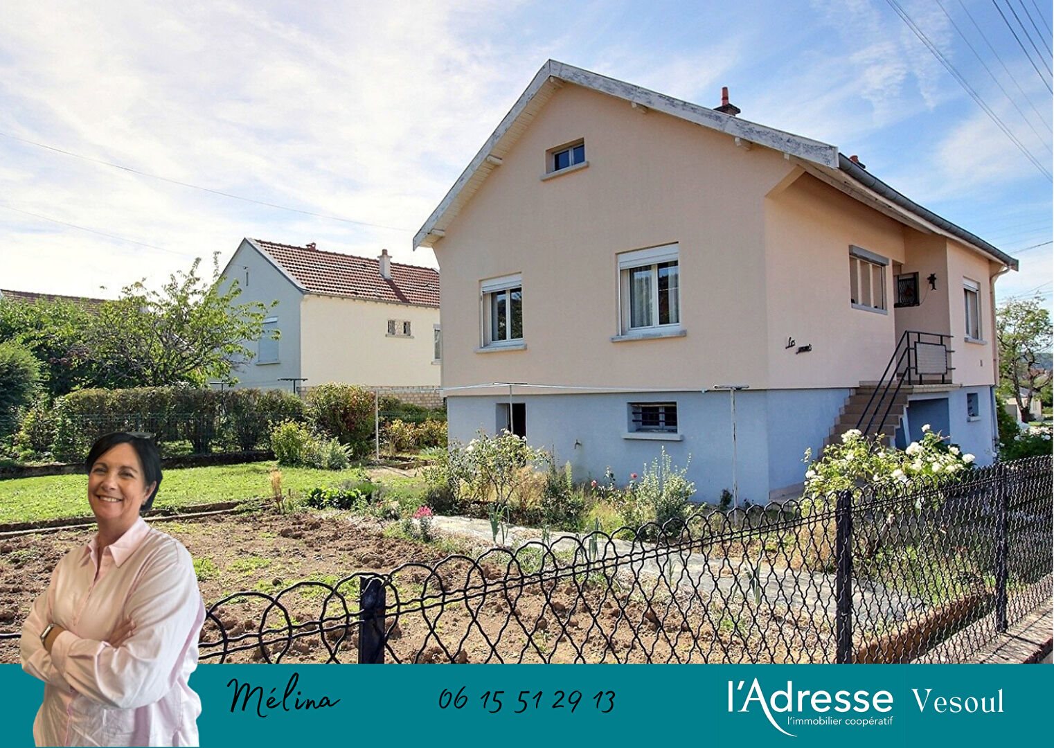 Maison à vendre, 71m², Echenoz-la-Méline