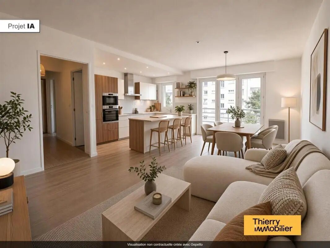 Appartement à vendre, 58m², Nantes