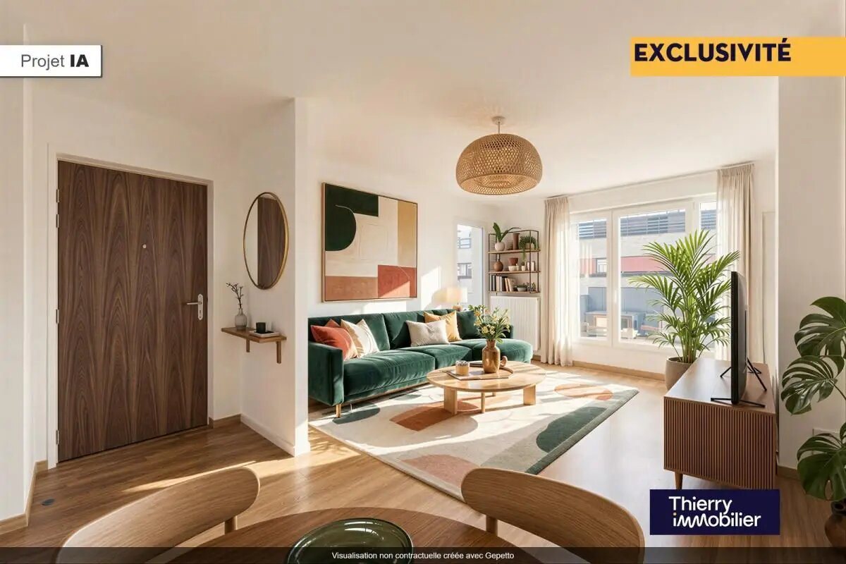 Appartement à vendre, 62m², Nantes