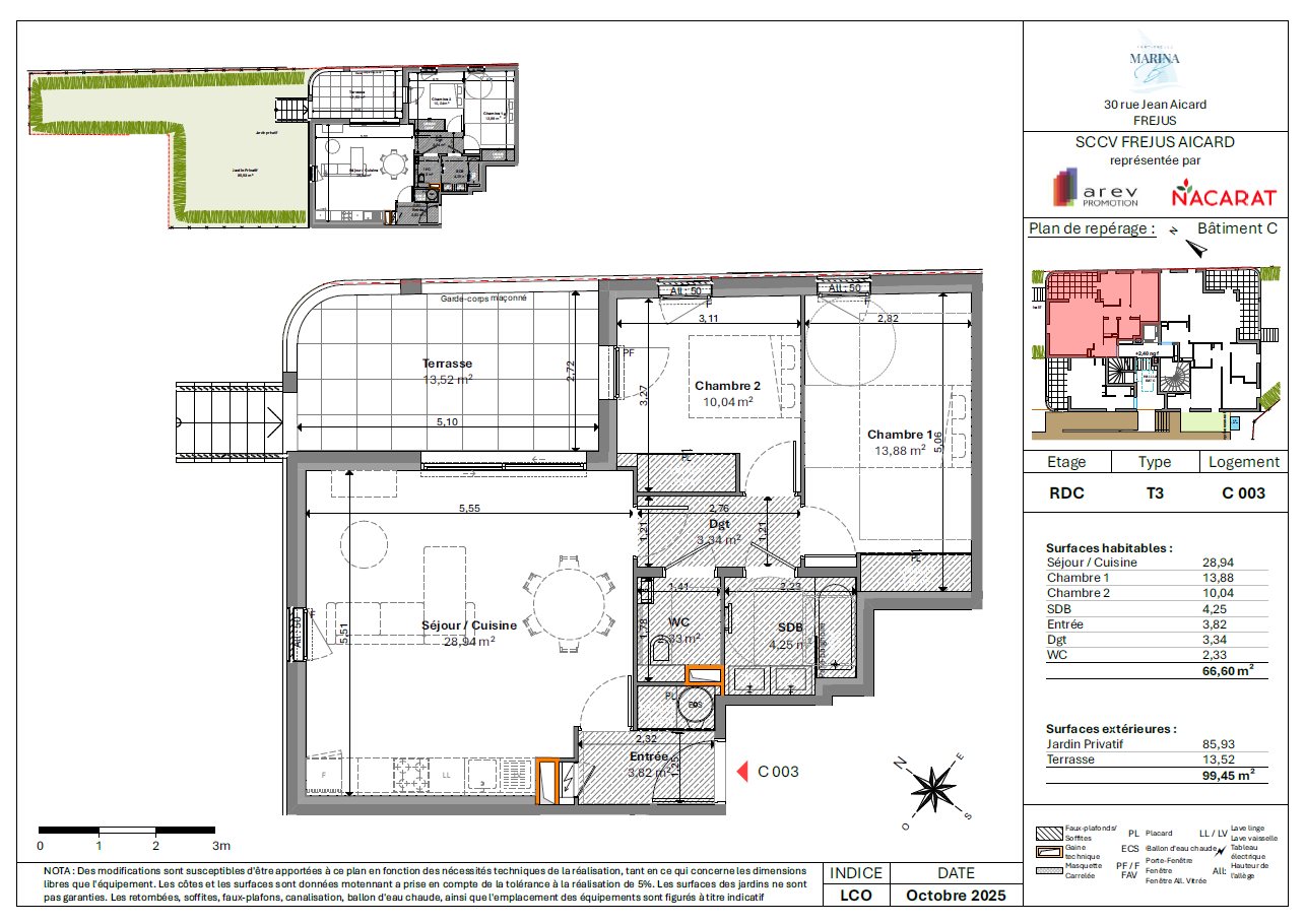 Appartement à vendre, 67m², Fréjus
