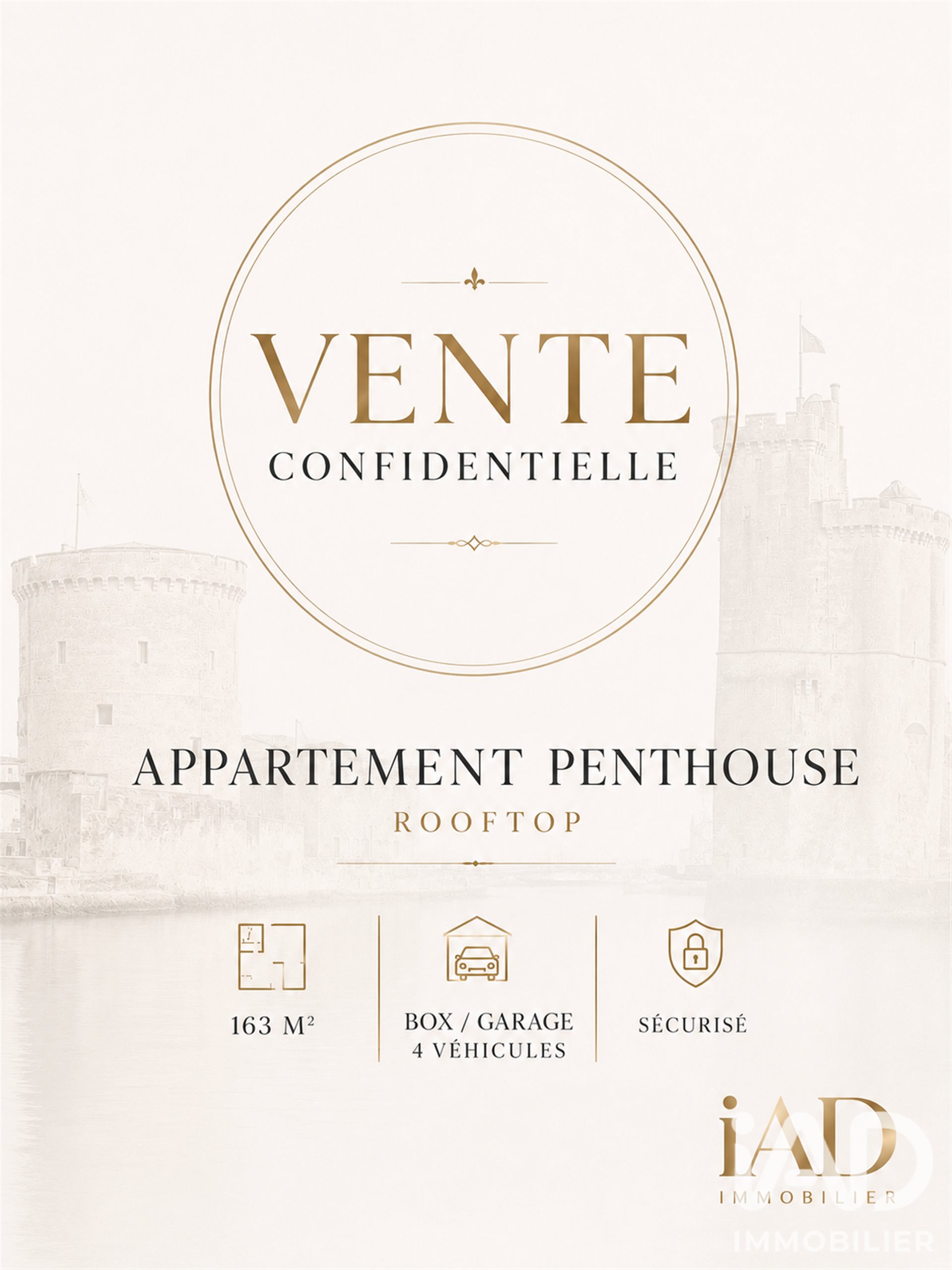 Appartement à vendre, 163m², La Rochelle