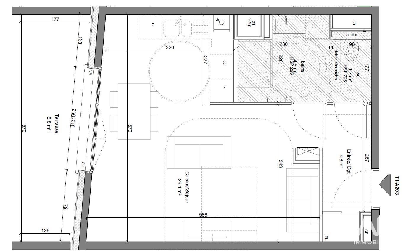 Appartement à vendre, 37m², Eybens