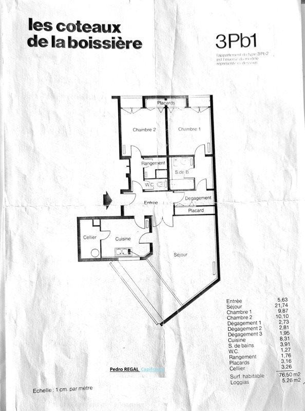 Appartement à vendre, 77m², Rosny-sous-Bois