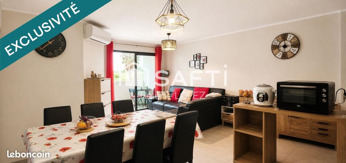 Appartement à vendre, 63m², Canet-en-Roussillon