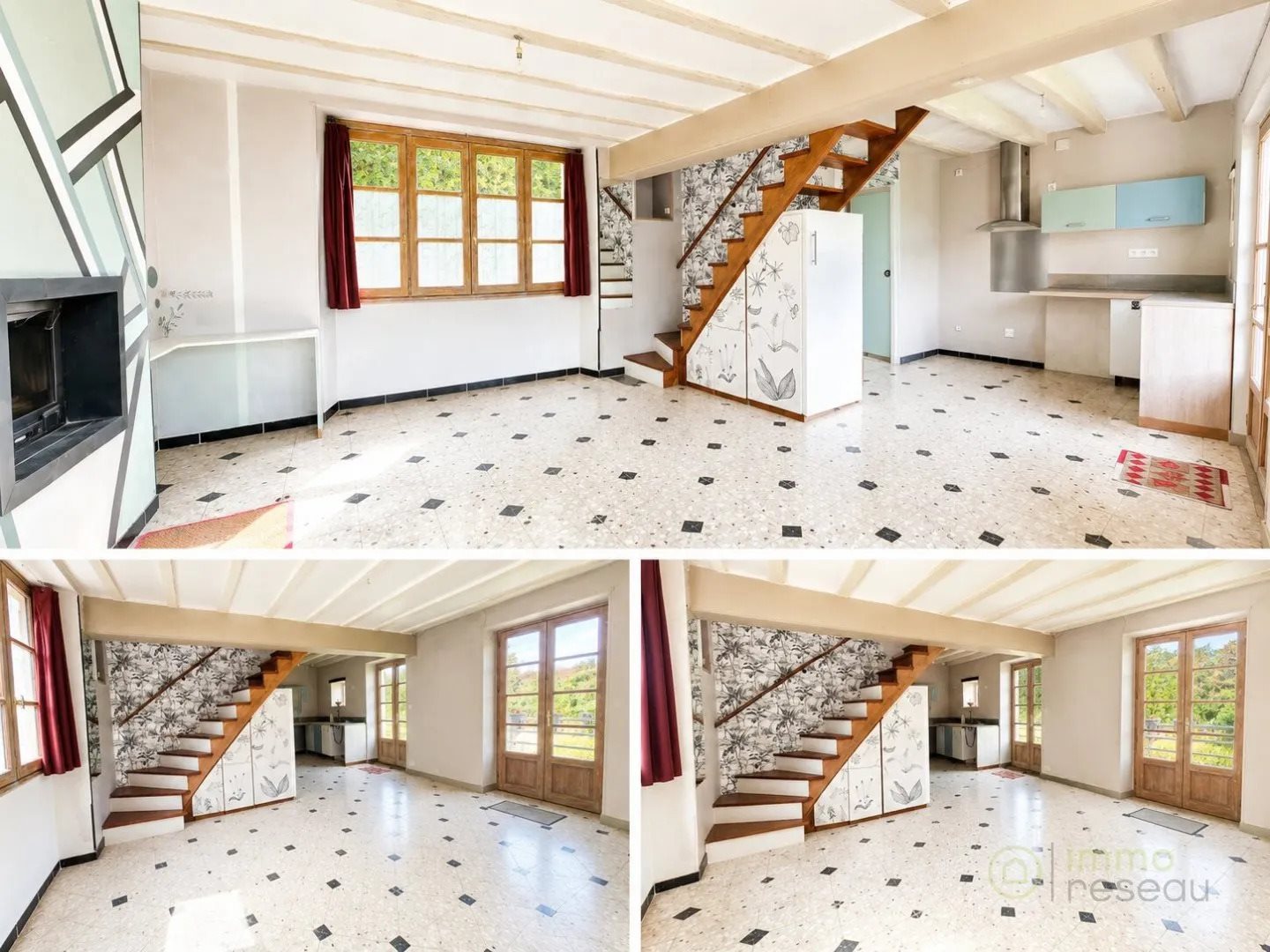 Maison à vendre, 78m², Saint-Benoît-du-Sault