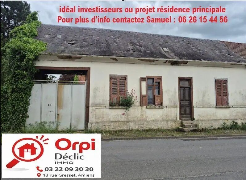 Maison à vendre, 70m², Beauquesne