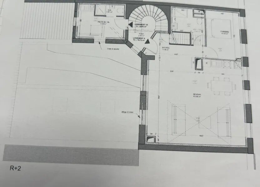 Appartement à louer, 80m², Amiens