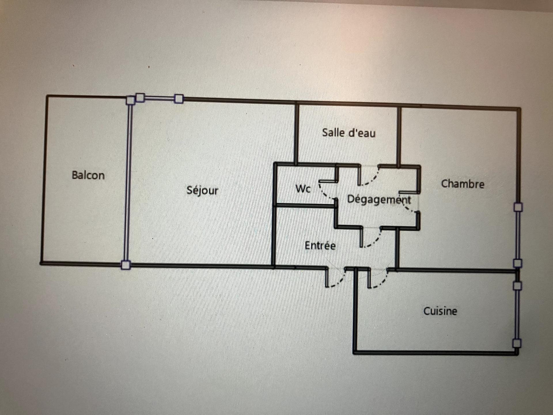 Appartement à vendre, 58m², Le Bouscat