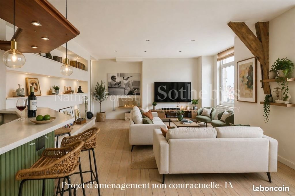 Appartement à vendre, 84m², Lille