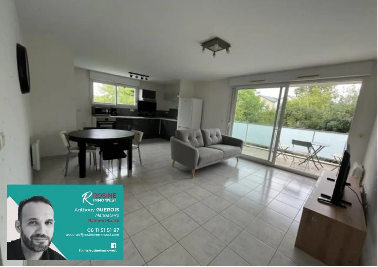 Appartement à louer, 68m², Angers