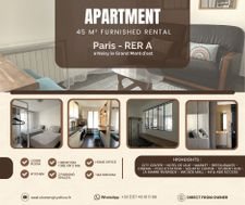 Appartement à louer, 45m², Noisy-le-Grand