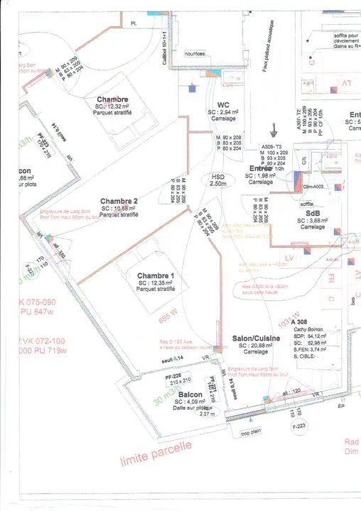 Appartement à louer, 53m², Tassin-la-Demi-Lune