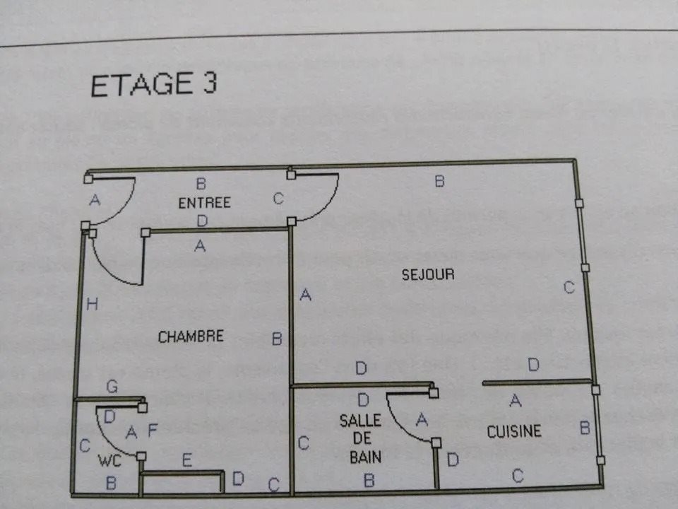 Appartement à louer, 38m², Nancy