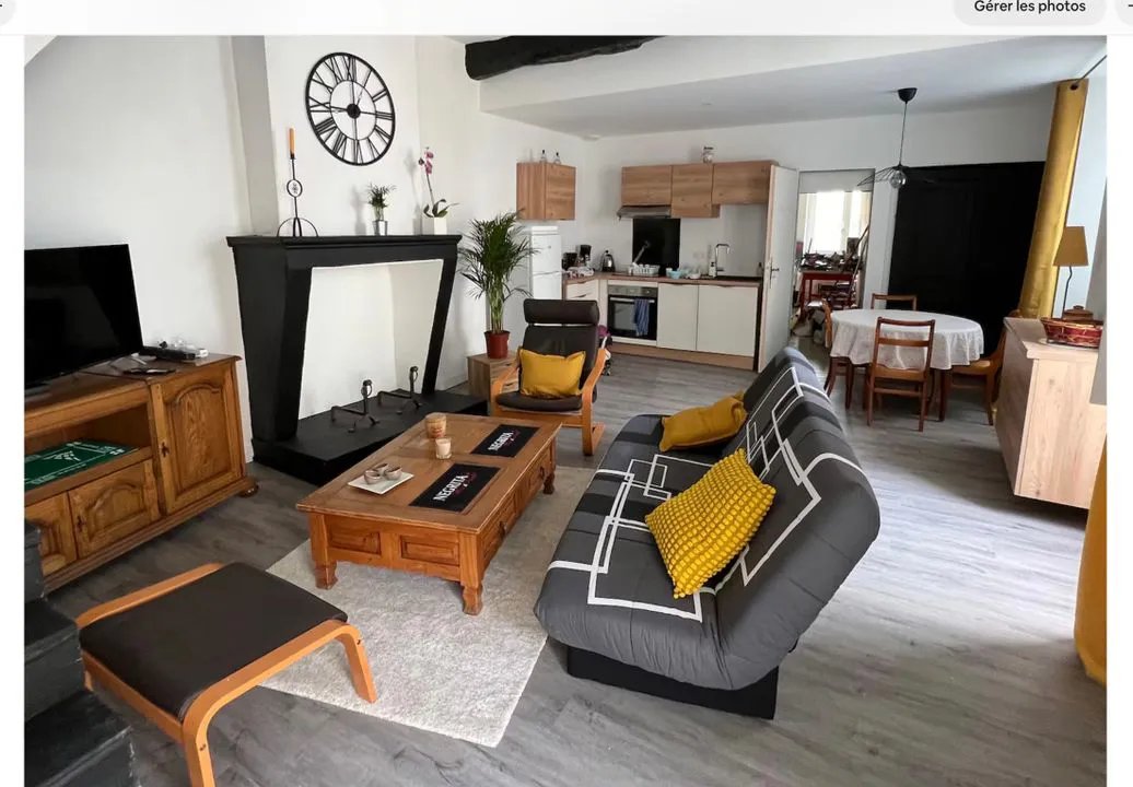 Maison à louer, 55m², Preignac