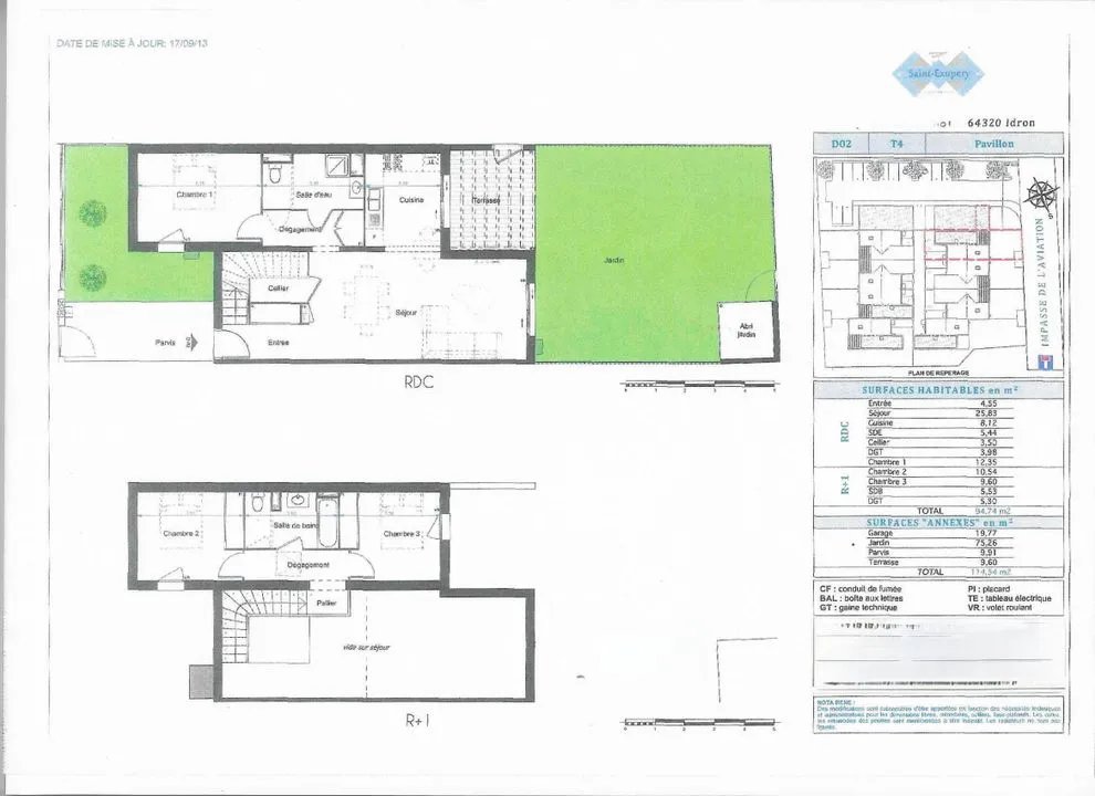 Maison à louer, 94m², Idron