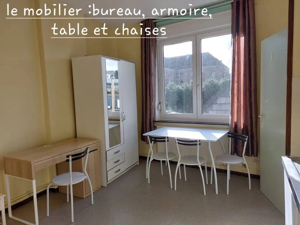 Appartement à louer, 20m², Maubeuge