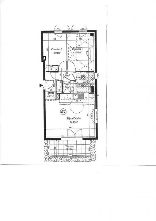 Appartement à louer, 60m², Savigny-le-Temple