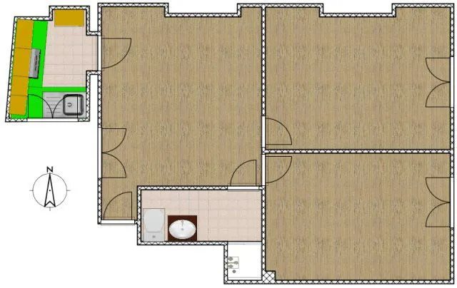 Appartement à louer, 41m², Melun